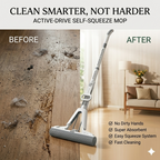 Multi-Purpose Foldable Floor Cleaning Squeeze Mop Wiper